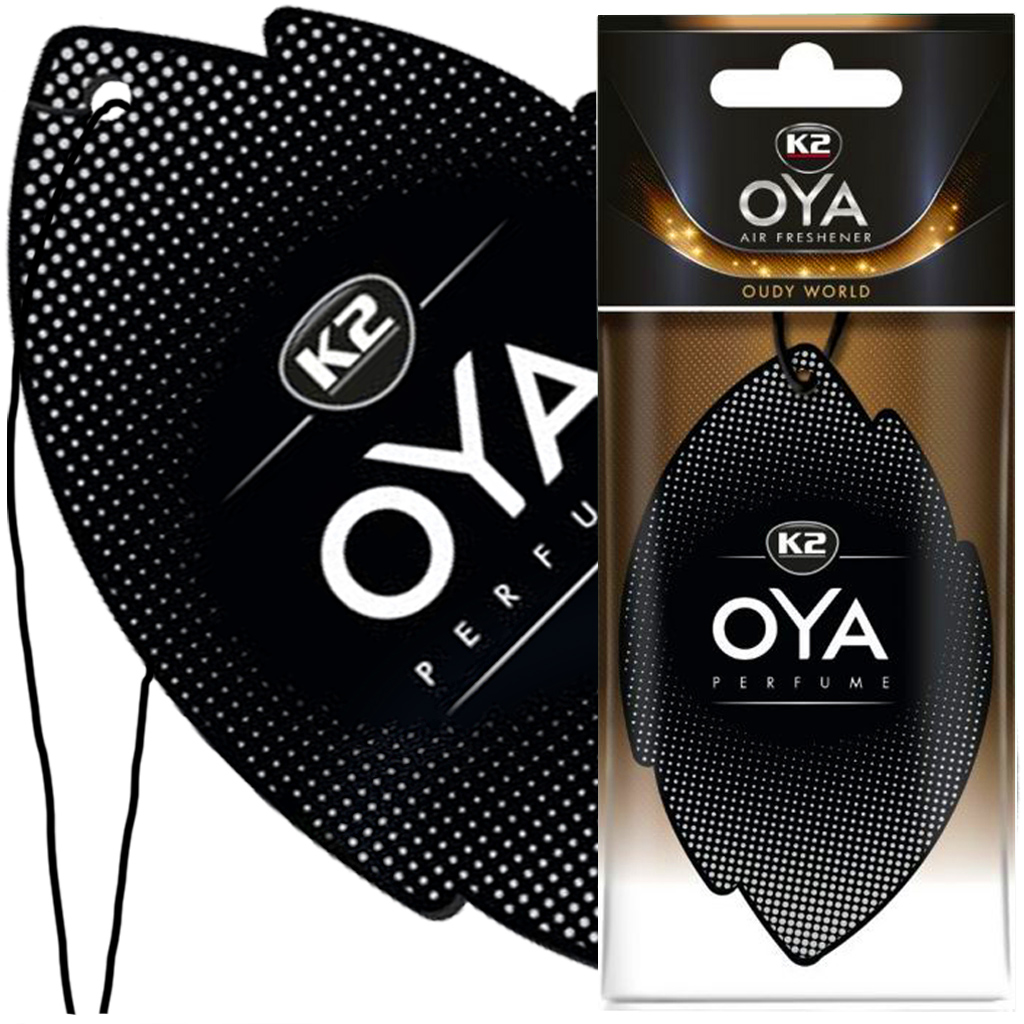 

Zapach samochodowy zawieszka K2 Oya Oudy World