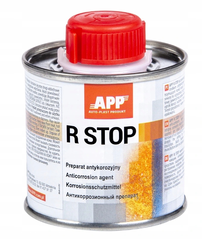 

App R-stop Środek na rdzę zatrzymuje korozję 100ml