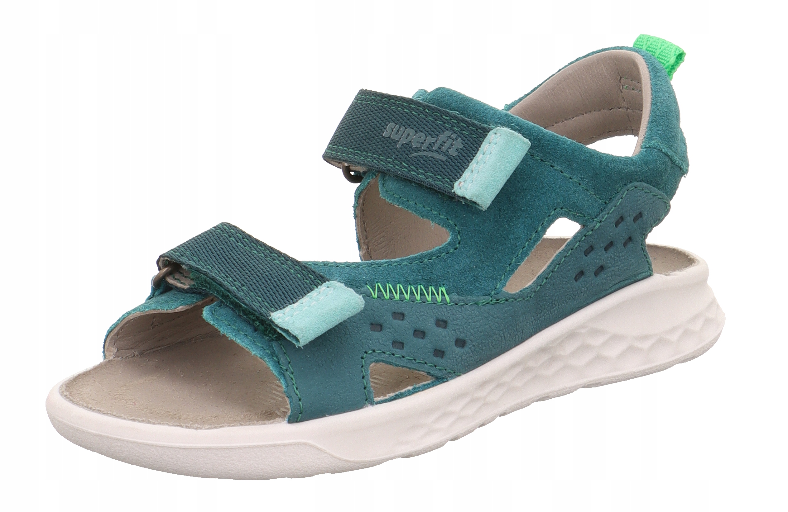 Superfit Sandały 1-001041-7000 Lagoon MIDI Grun r.33