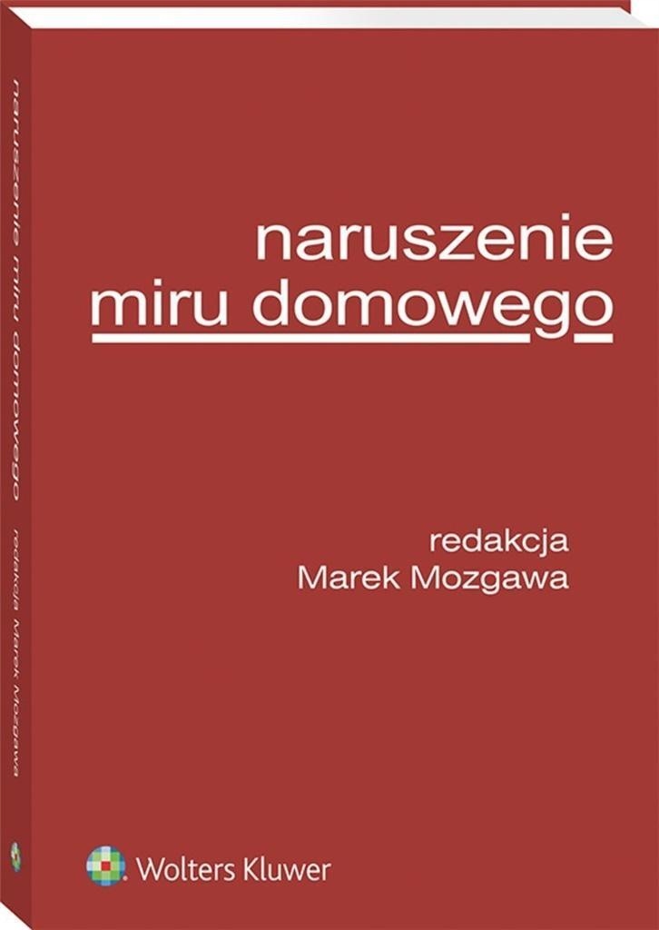 NARUSZENIE MIRU DOMOWEGO MOZGAWA MAREK KSIĄŻKA