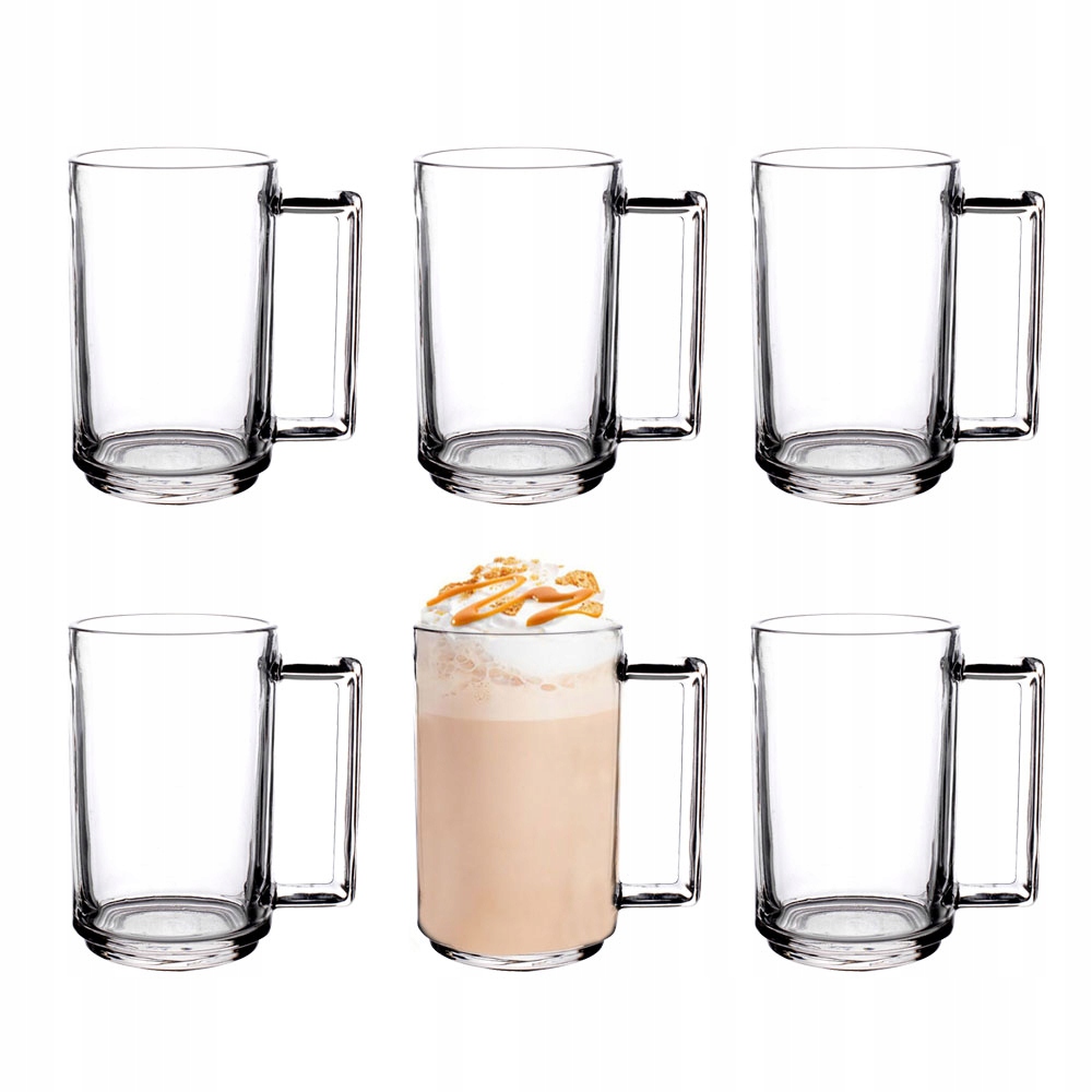 

Komplet Szklanek Do Kawy Caffe Latte Zestaw 6szt
