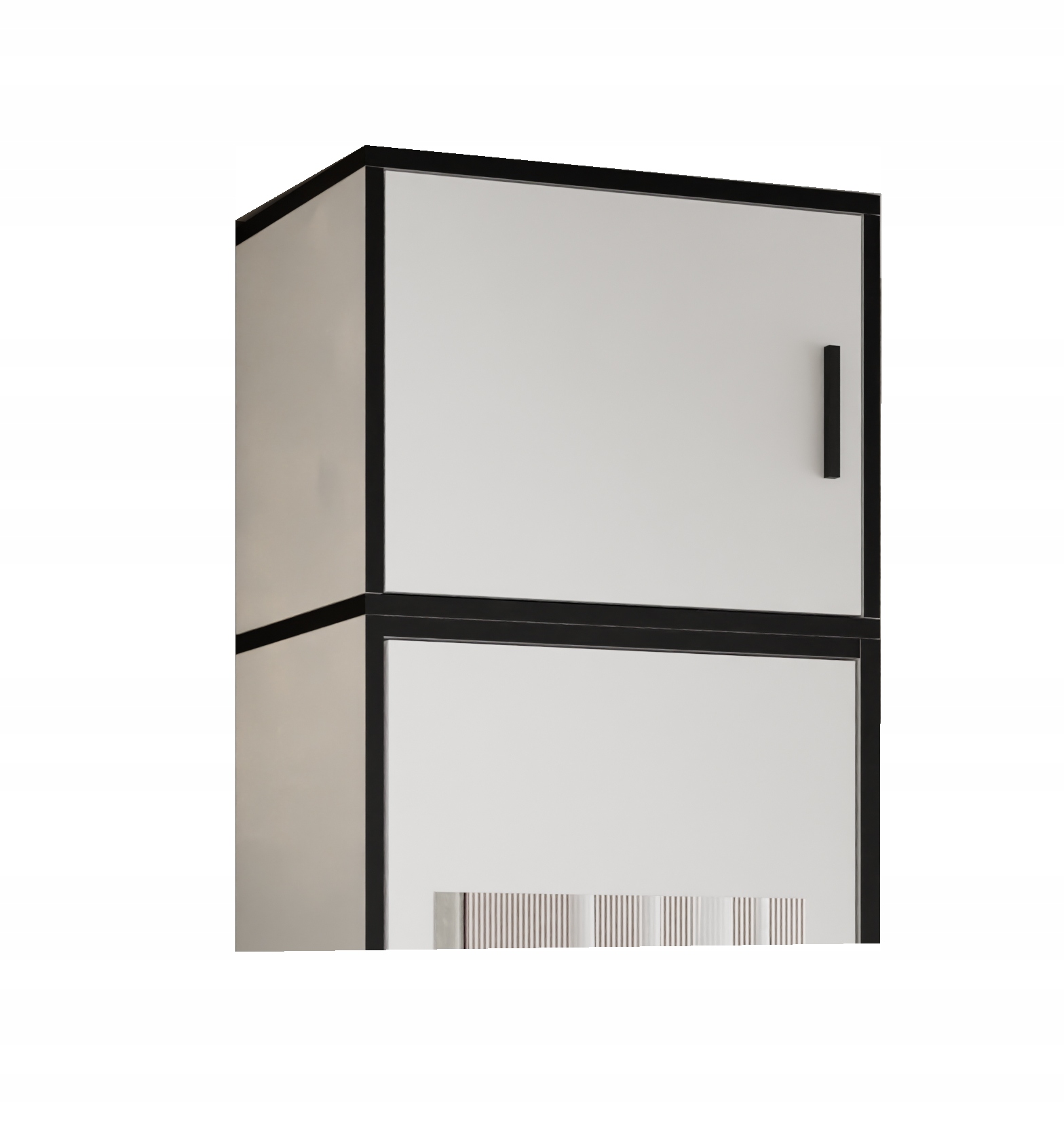 Nadstavec pro skříně DIOR1d 54 a šatní skříň Bílá