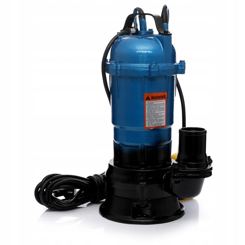 POMPA ZATAPIALNA SZAMBA PŁYWAK PŁYWAKIEM ROZDRABNIACZ 3750W 20000 l/h PROFI Maksymalna wydajność pompy 20000 l/h