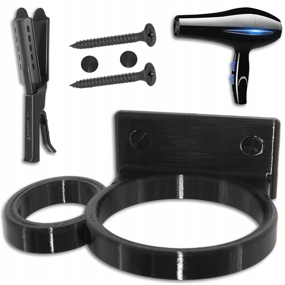 UCHWYT MOCOWANIE ORGANIZER NA SUSZARKĘ I PROSTOWNICE DO WŁOSÓW