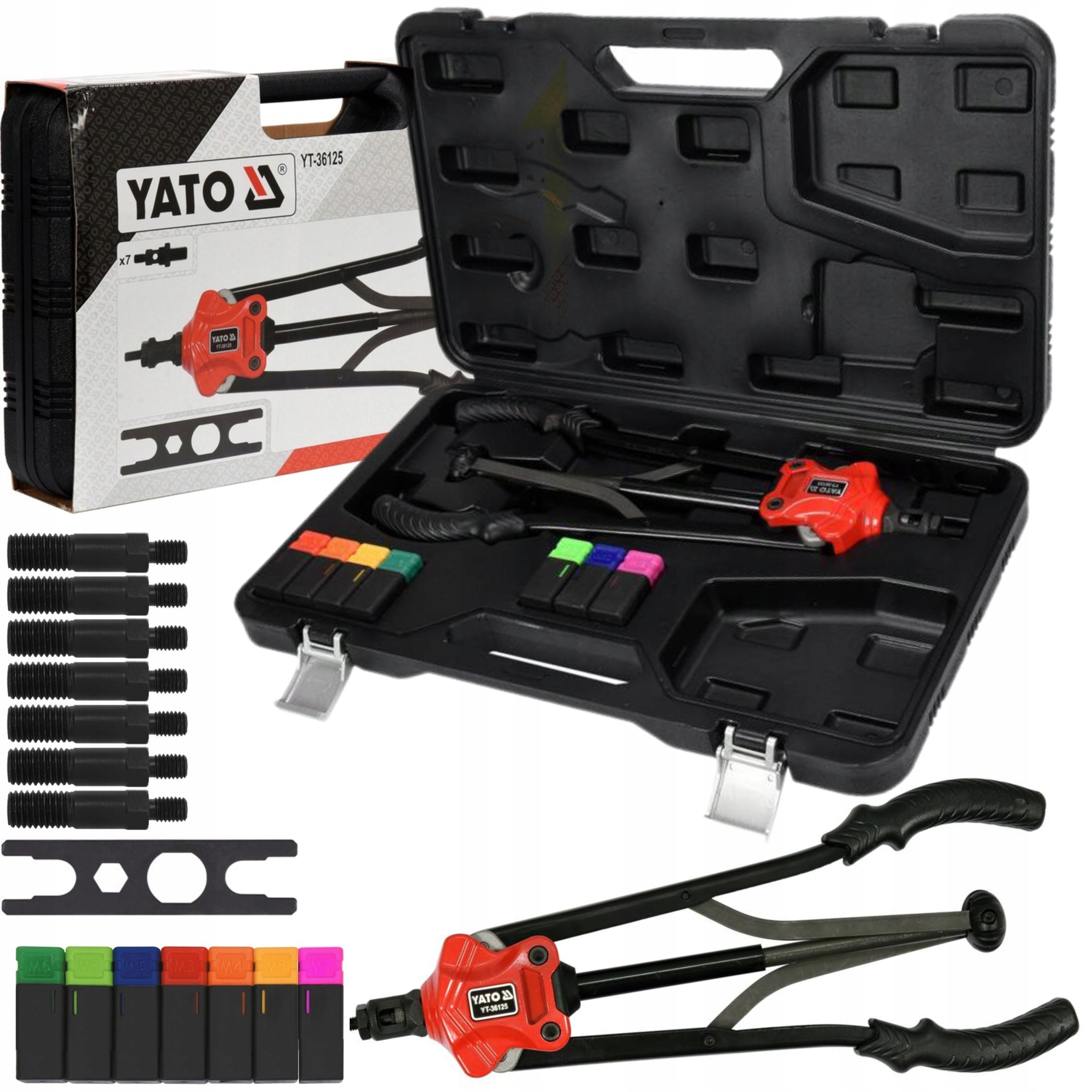 YATO NITOWNICA RĘCZNA DO NITONAKRĘTEK M3-M12 36125