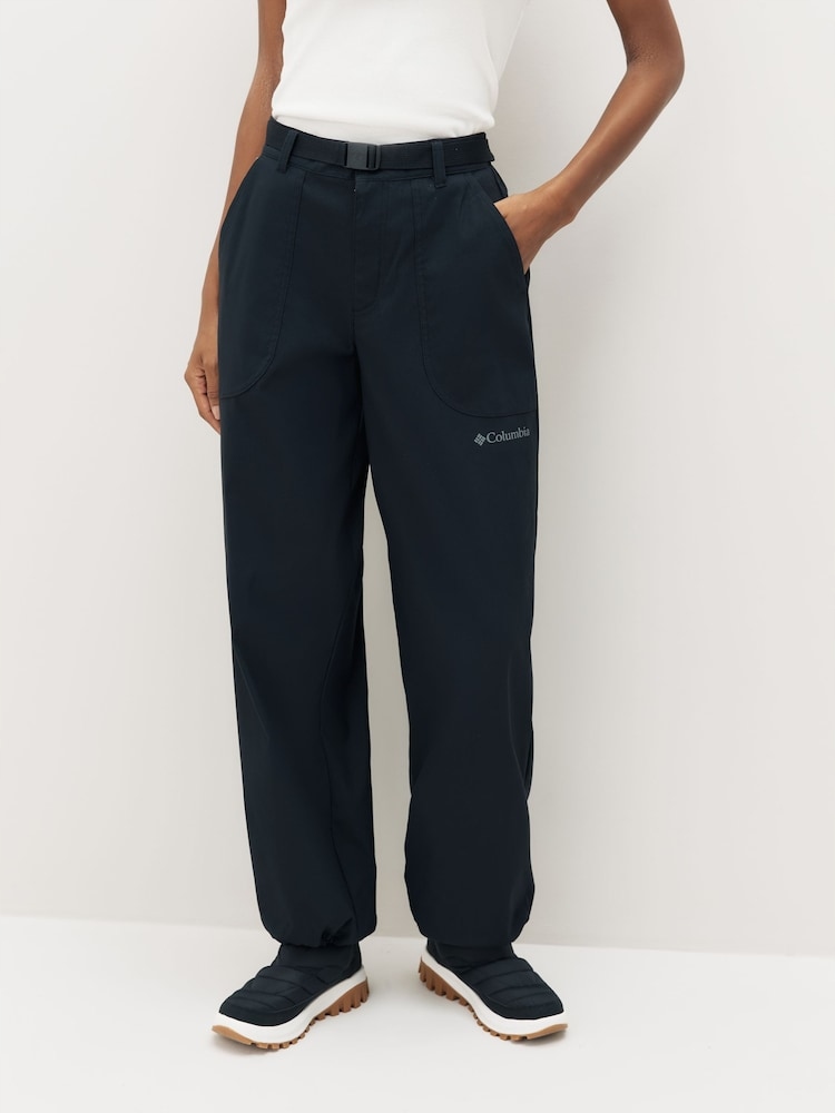 Columbia Granátové Kalhoty S Pásek (xs)