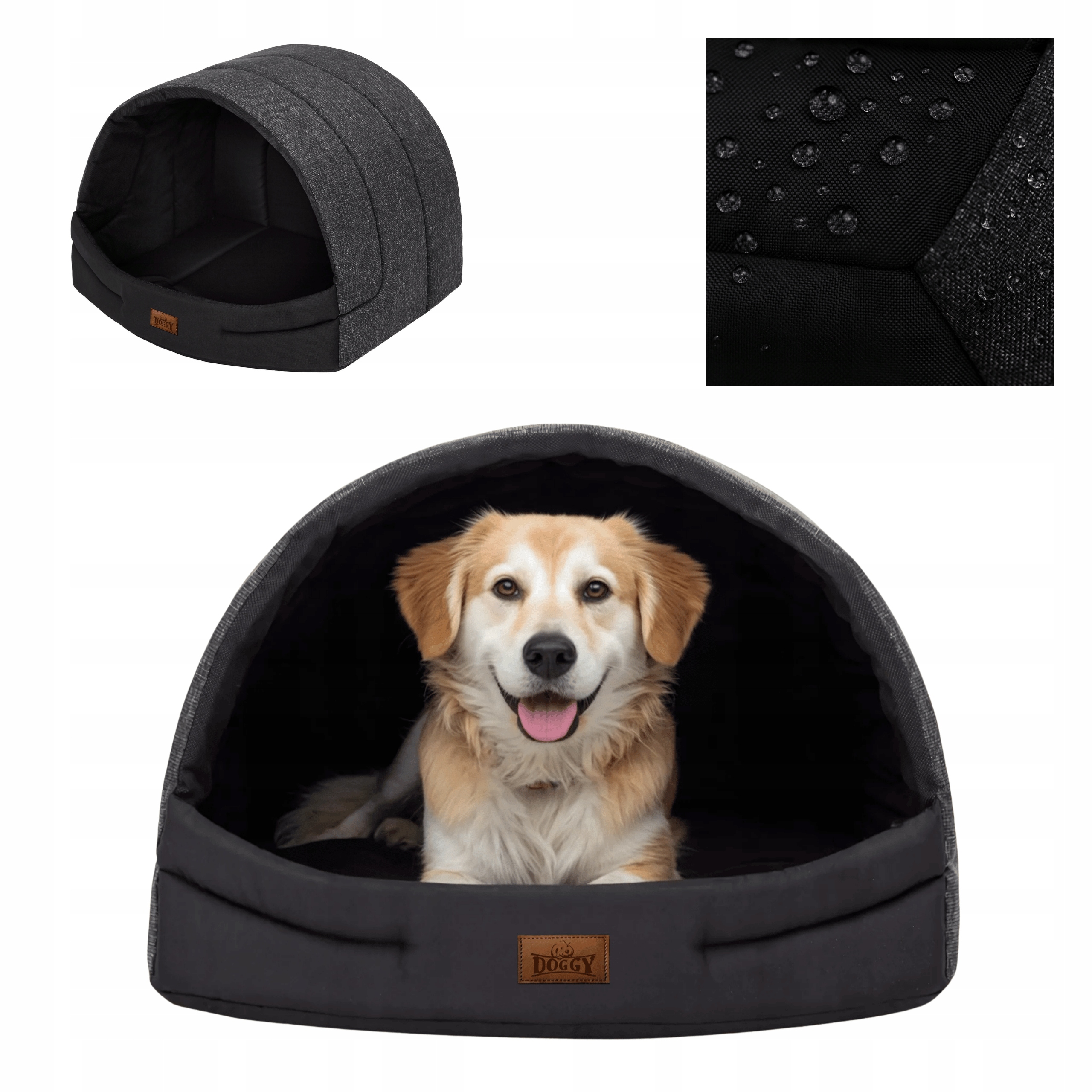 Bouda pro psa – bouda pelíšek kotec pod polštář malý pes R4 60x49x42 cm