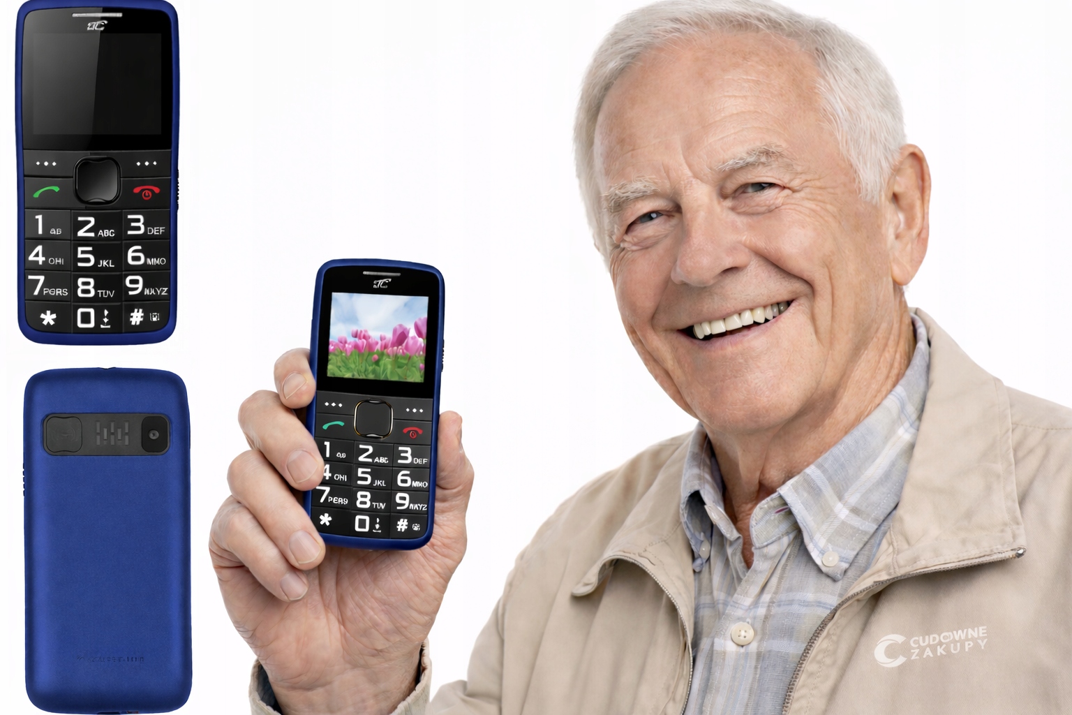 Telefon komórkowy Ltc MOB20 32 Mb 32 Mb 3G niebieski