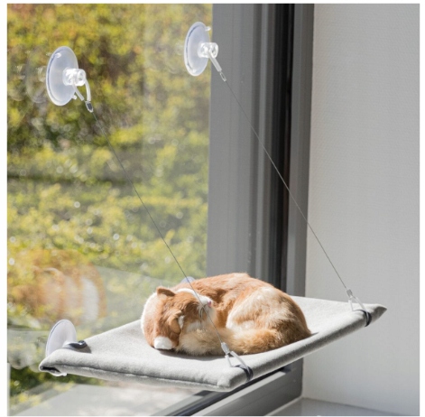 Mata na Szybę Okno do Leżenia dla Kota Legowisko Trixie 50x30cm do 12kg