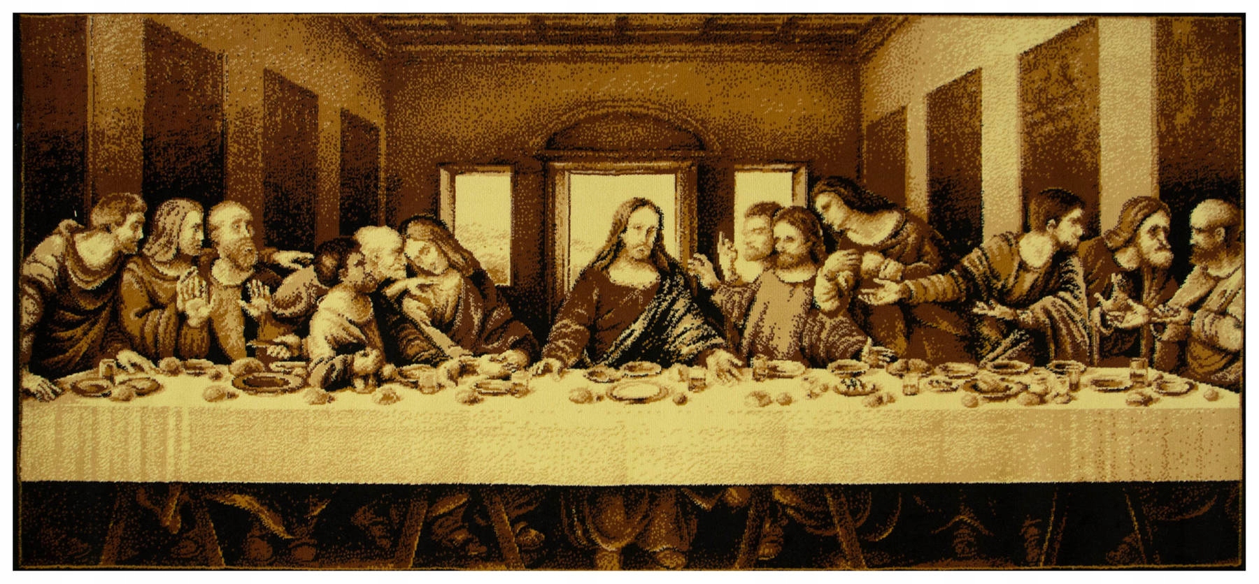 

100x210 cm Makata Na Ścianę Ostatnia Wieczerza