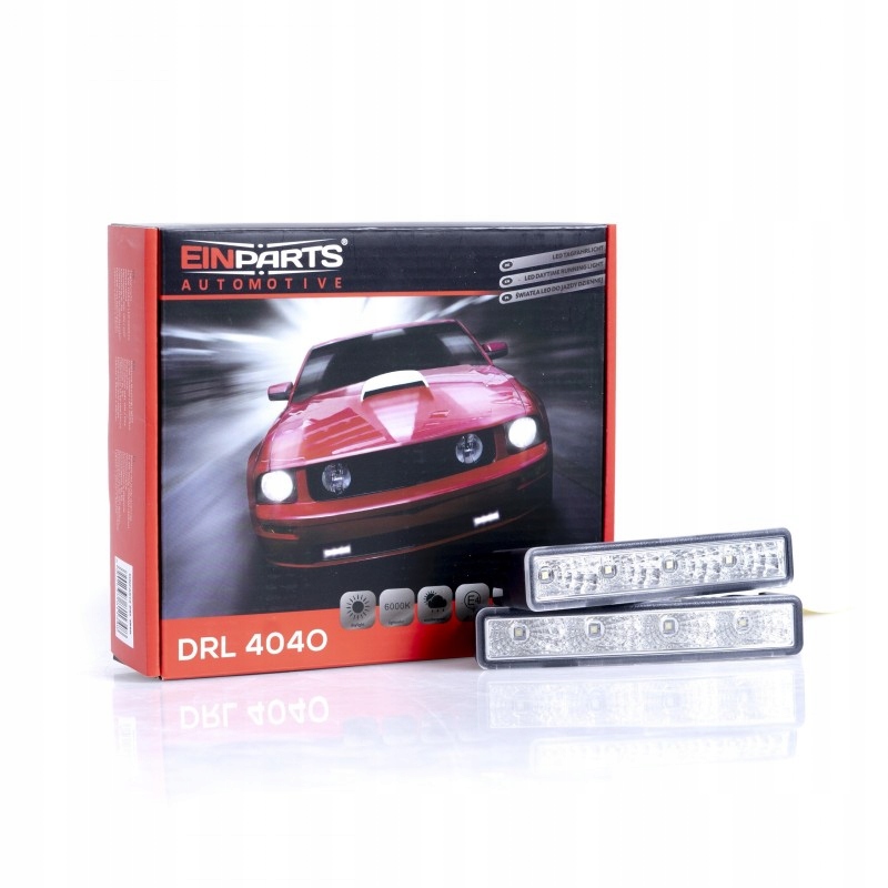 LED SWIATLA DZIENNE NA DIODACH OSRAM 125mm DRL404O