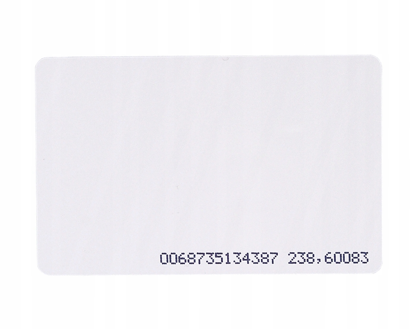 Karta zbliżeniowa kontrola RFID ISO MIWI 125kHz z numerem seryjnym