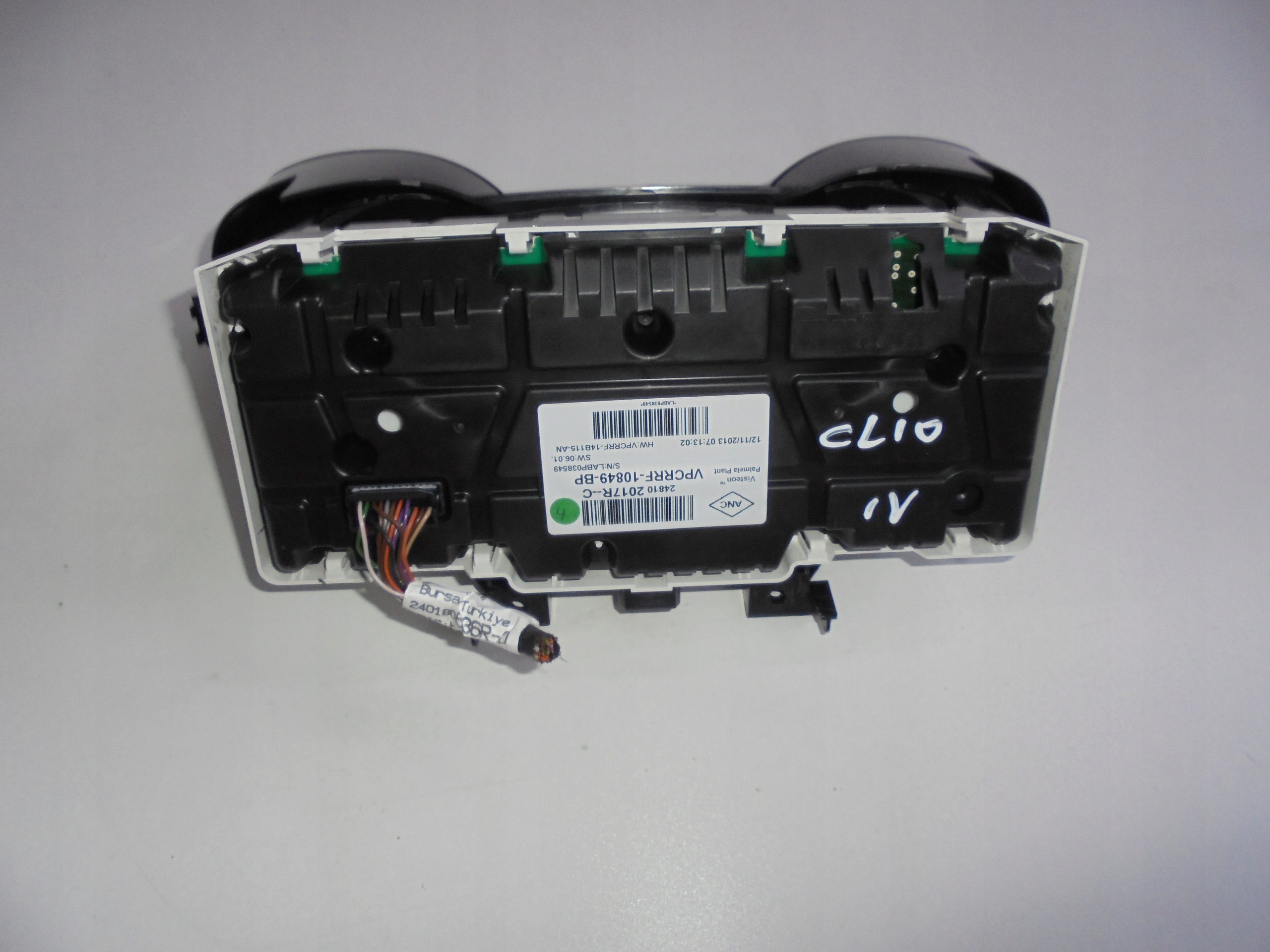 RENAULT CLIO IV DCI dials clock 12> EUROPA