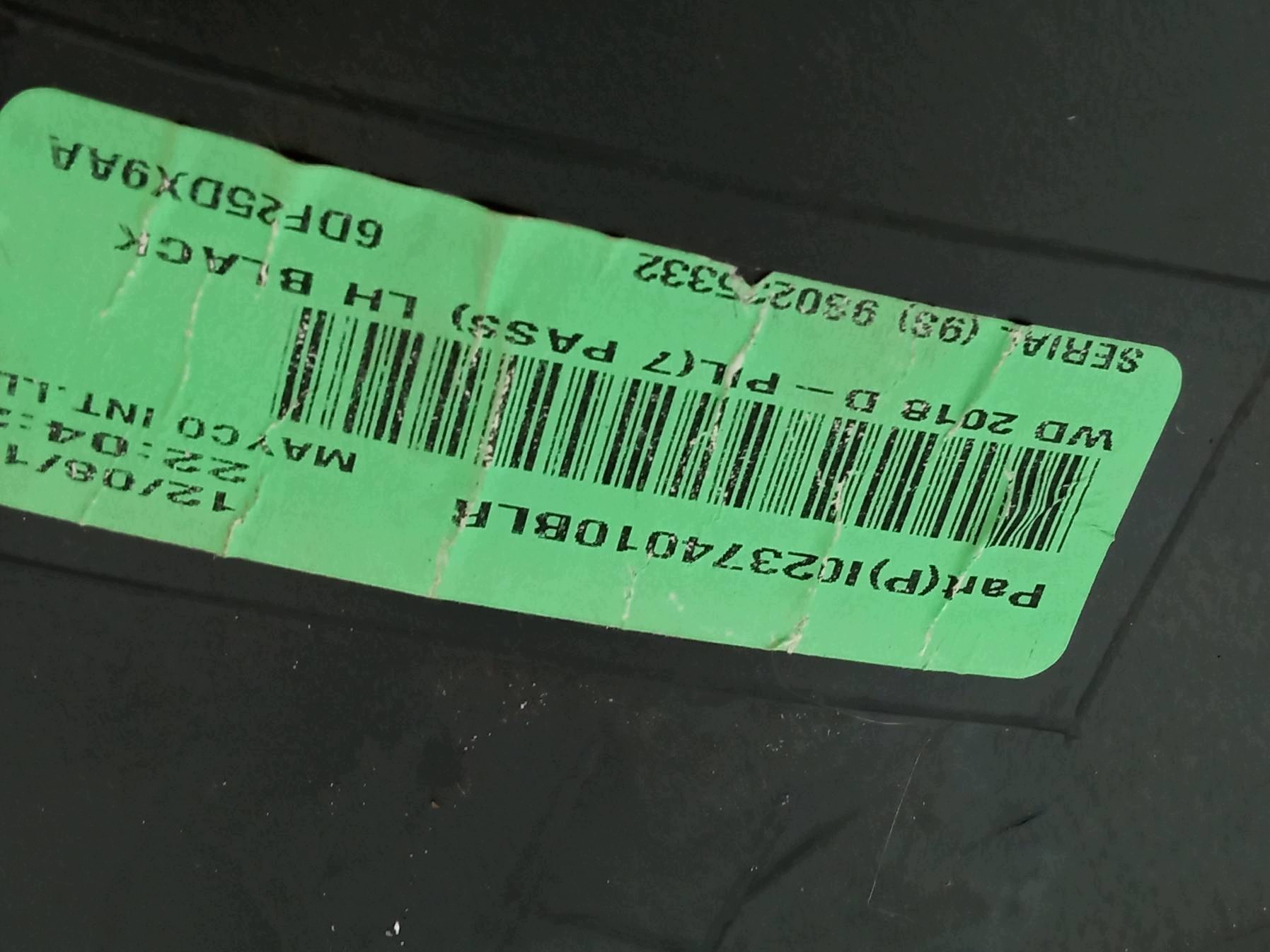 blende abdeckung säule D links rechts KPL 6DF25DX9AA 6DF24DX9AA Dodge Durango III