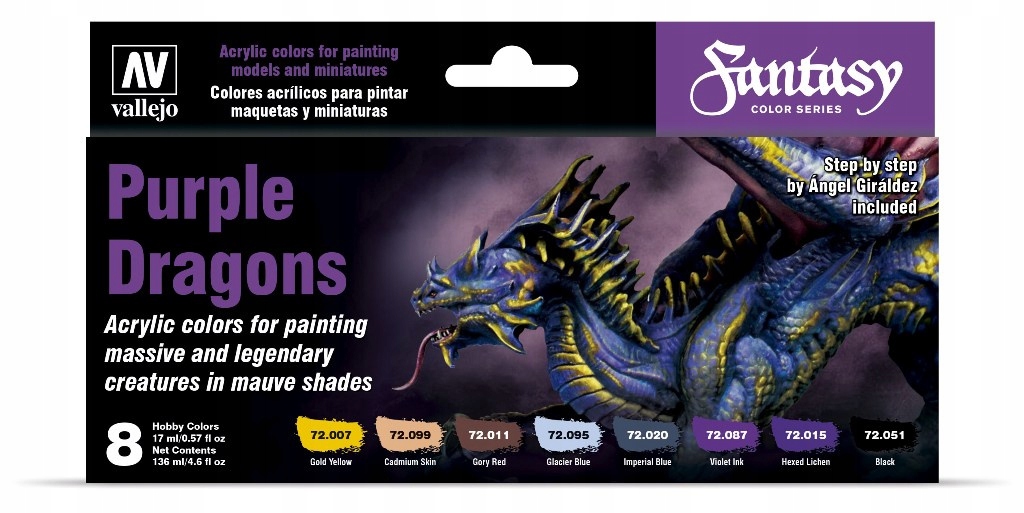 Barvy Vallejo 72305 Game Color Purple Dragons
