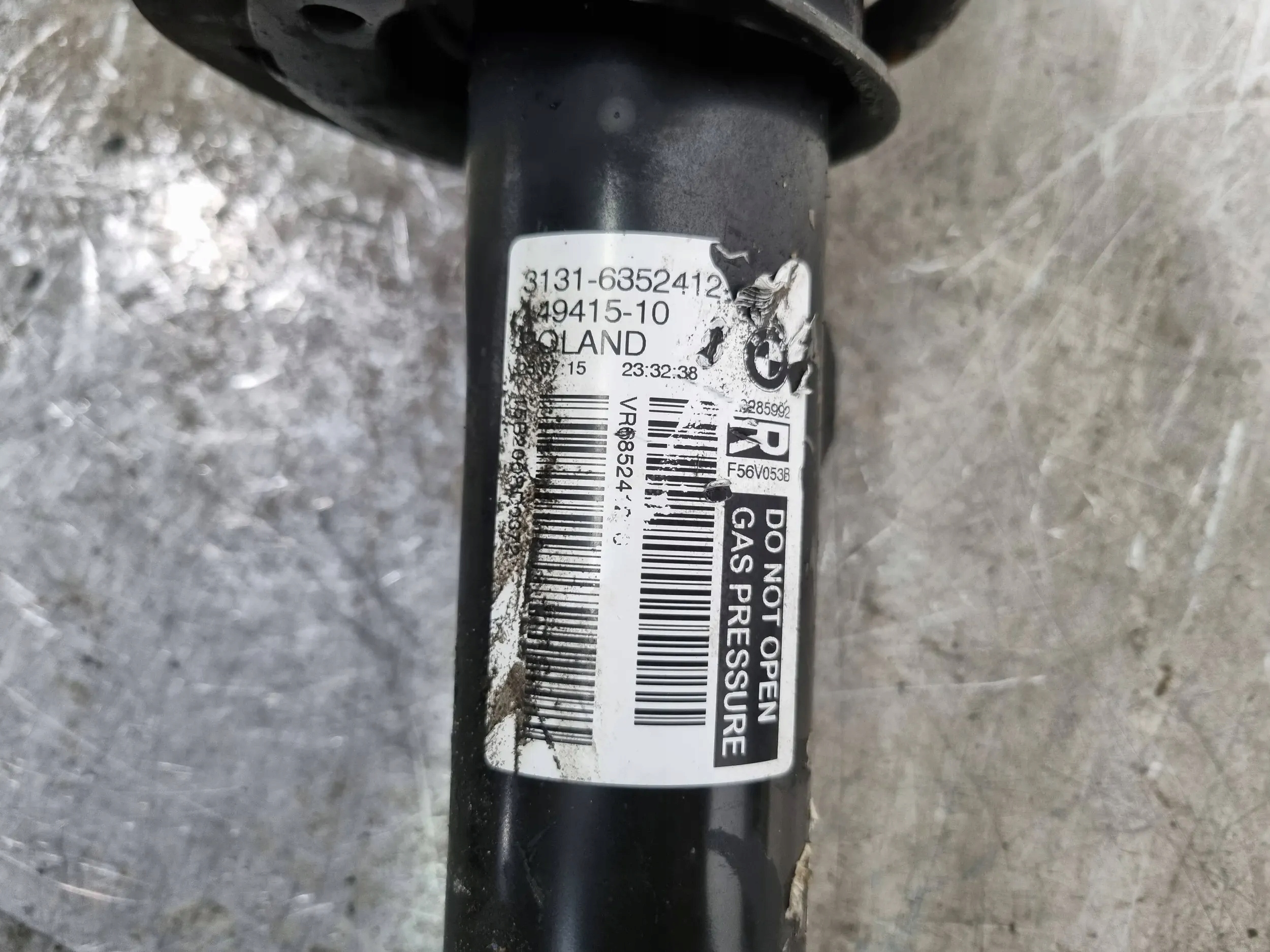 shock absorber right front 6852412 BMW MINI F55 F56