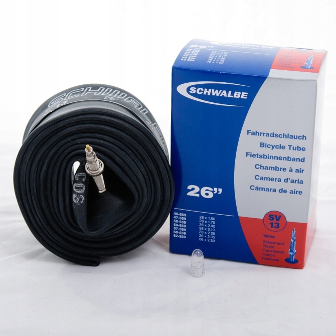 

Schwalbe Sv 13 Dętka 26x1.50-2.50 Presta 40mm