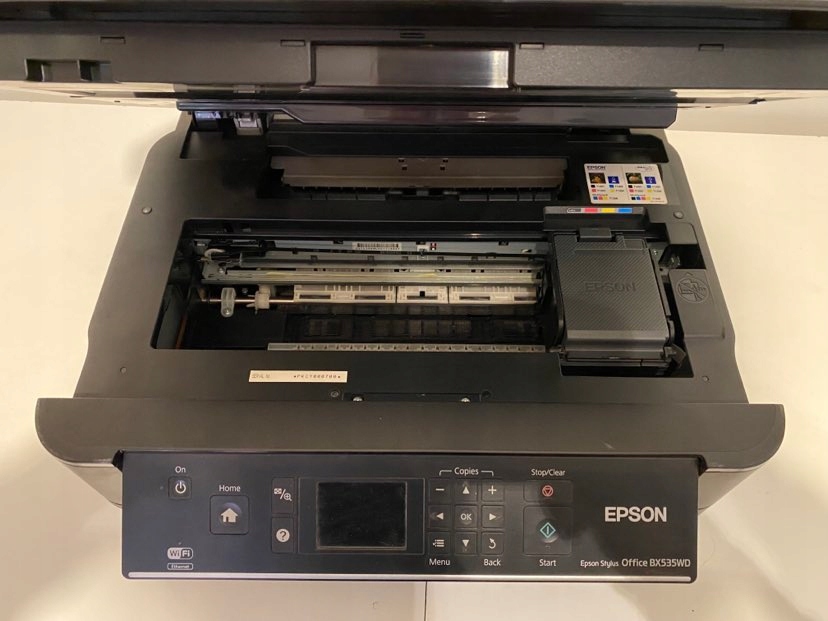 EPSON DRUKARKA SKANER KOPIARKA STYLUS OFFICE BX535WD NA TUSZE T1291 T1301 Model BX535WD