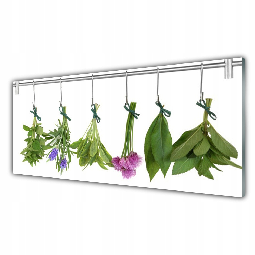 

Fotoobraz akryl 125x50 Zioła Suszone Liście Kwiaty