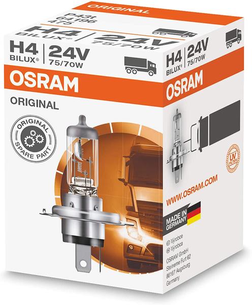 

Osram Original Żarówka H4 24V 75/70W P43T