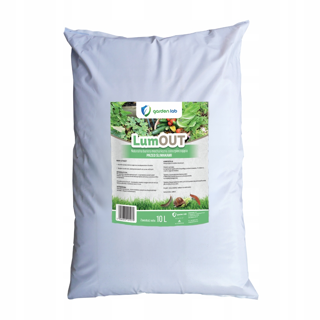 Lum Out Produkt Bariera Prostředek Na Slimáky 10 l