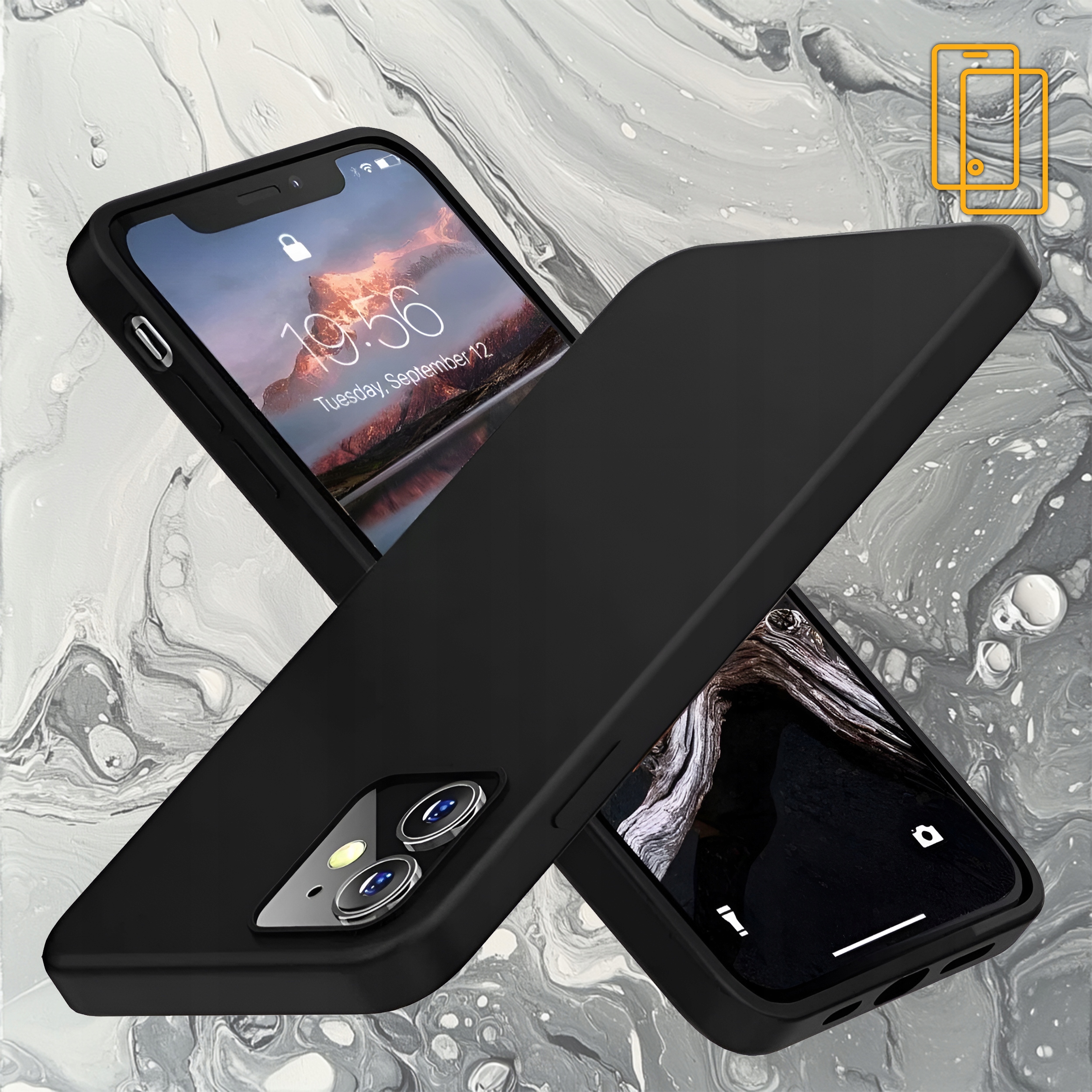 ETUI DO IPHONE 13 SILIKONOWE CASE OBUDOWA DO APPLE PLECKI 45 KOLORÓW DUŻO Kolekcja z jabłkiem