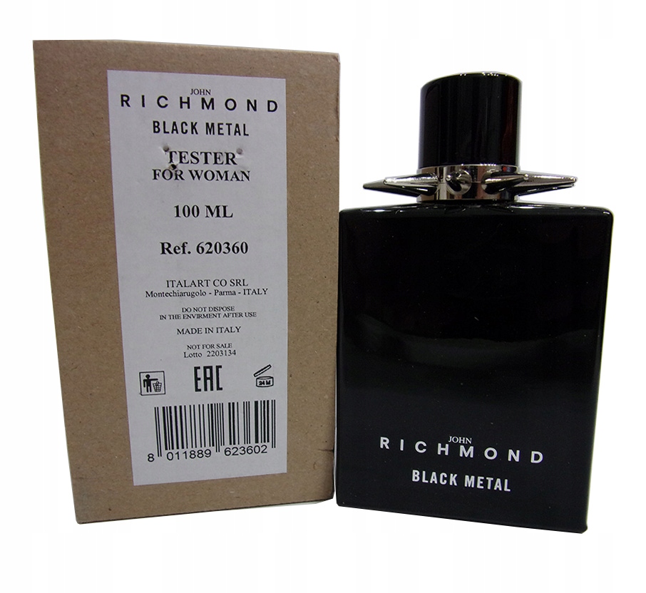 JOHN RICHMOND - BLACK METAL - EDP 100ML - ORIGINÁL