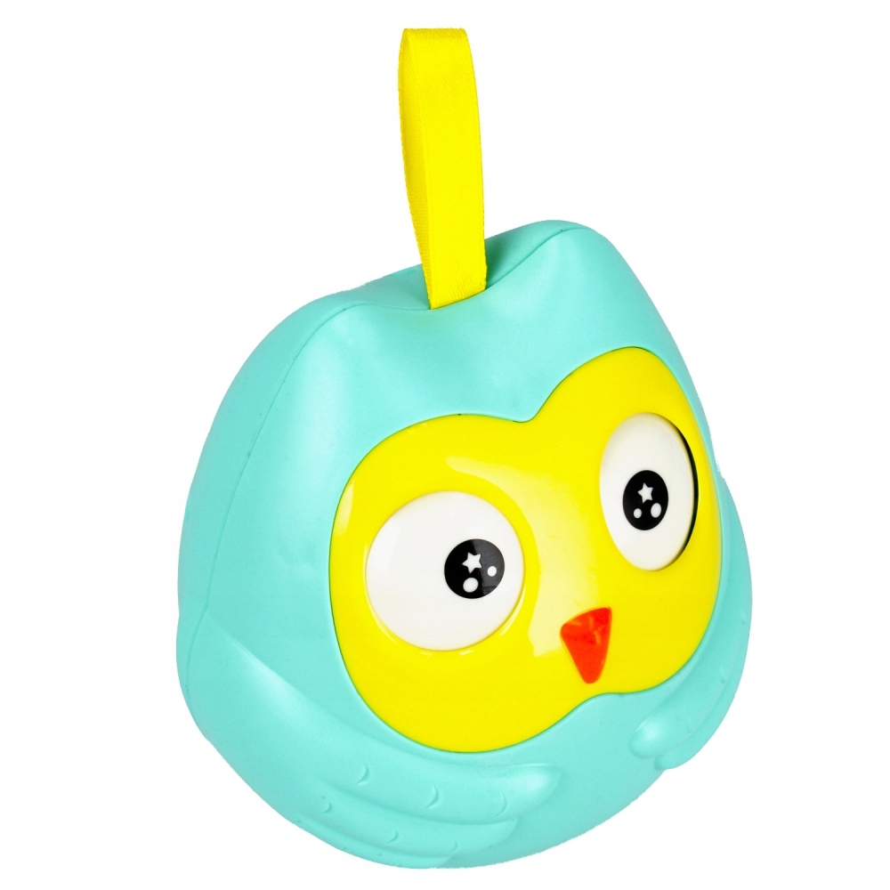 WAŃKA WSTAŃKA SOWA SÓWKA PORUSZA OCZAMI dla maluszka BAM BAM 466605 Marka BamBam