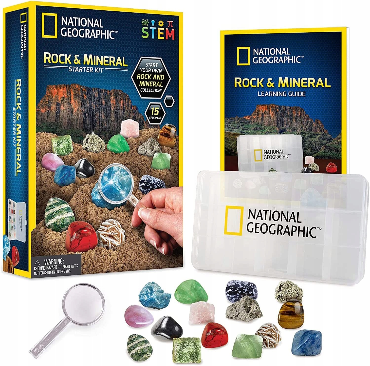 

Zestaw skał i minerałów National Geographic Elbrus