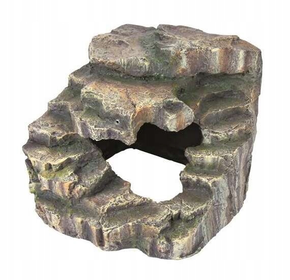 Levně Trixie Rohová jeskyně, skála, jeskyně plazů, pavouka, ještěrky, terárium 19 Cm