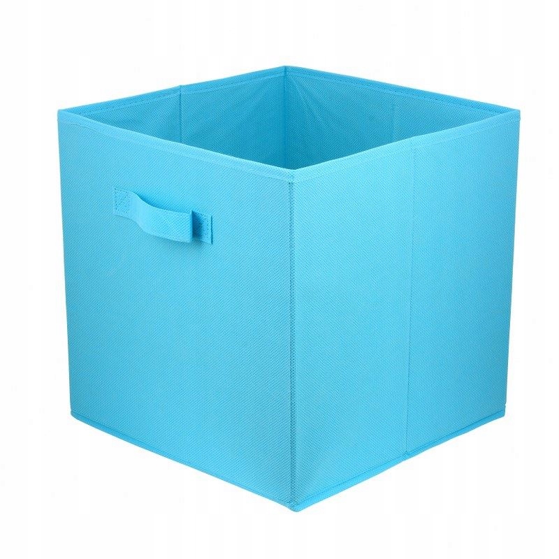 

Pudełko tekstylne 31x31x31 jasnoniebieskie