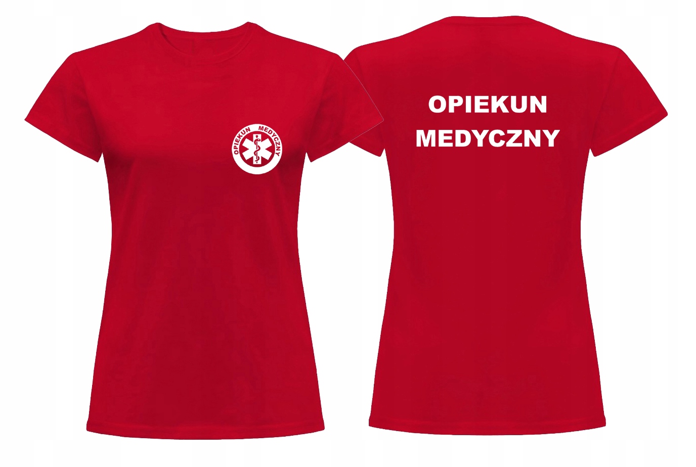

Koszulka z nadrukiem Opiekun Medyczny, S-xxl