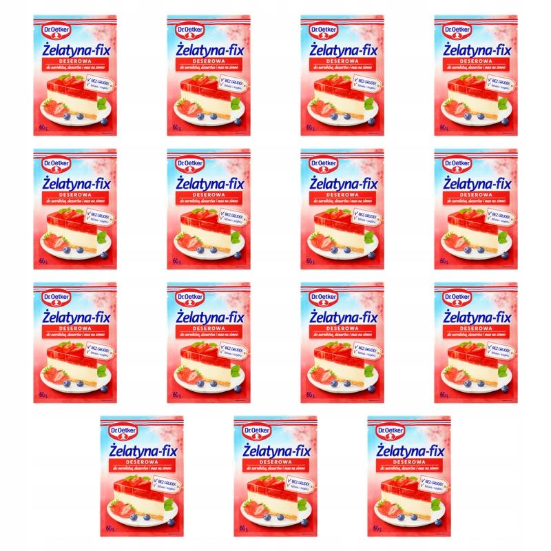 Dr. Oetker Želatina-fix dezertní 60g X15