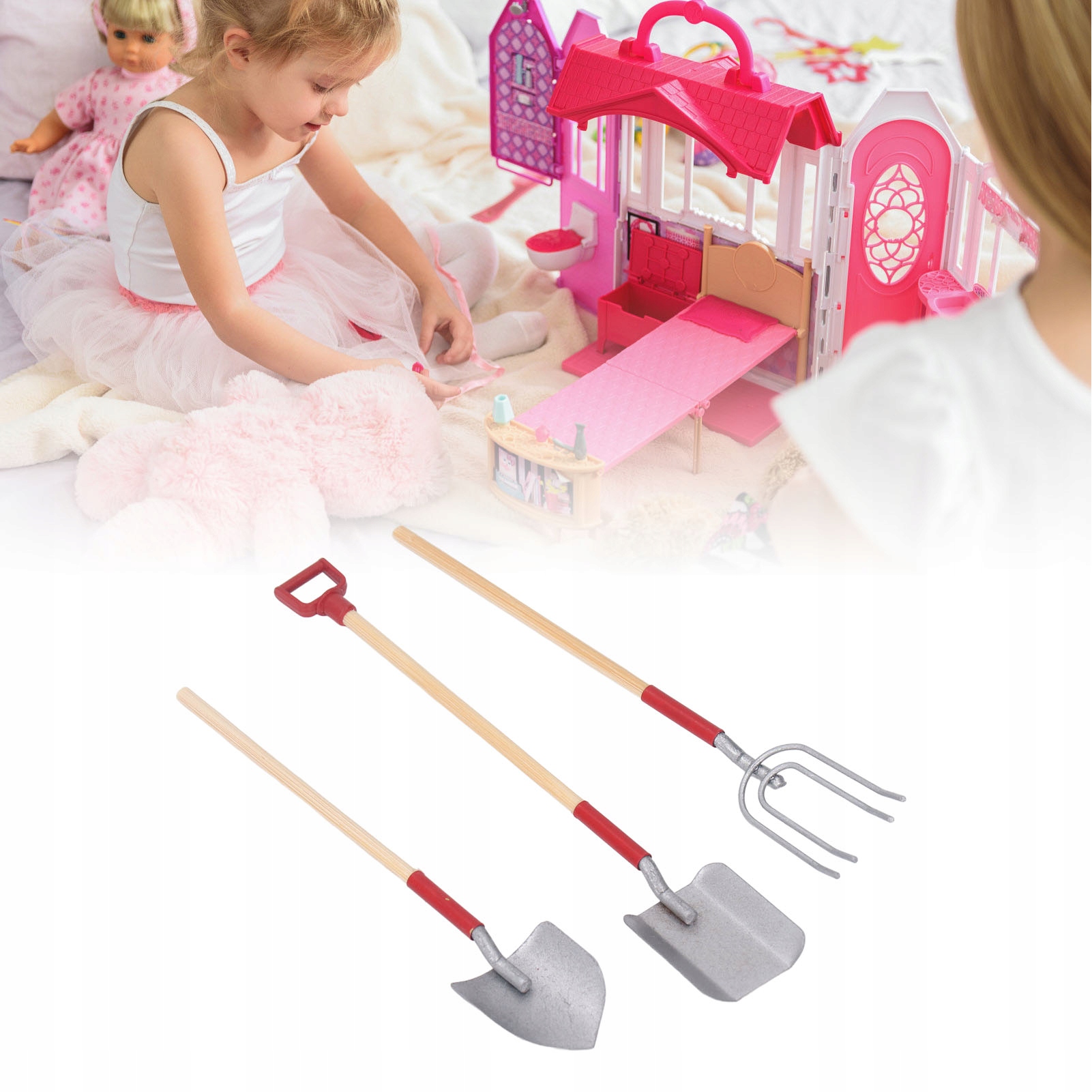 WIELOFUNKCYJNE MINIATUROWE NARZĘDZIA ROLNICZE Marka bez marki