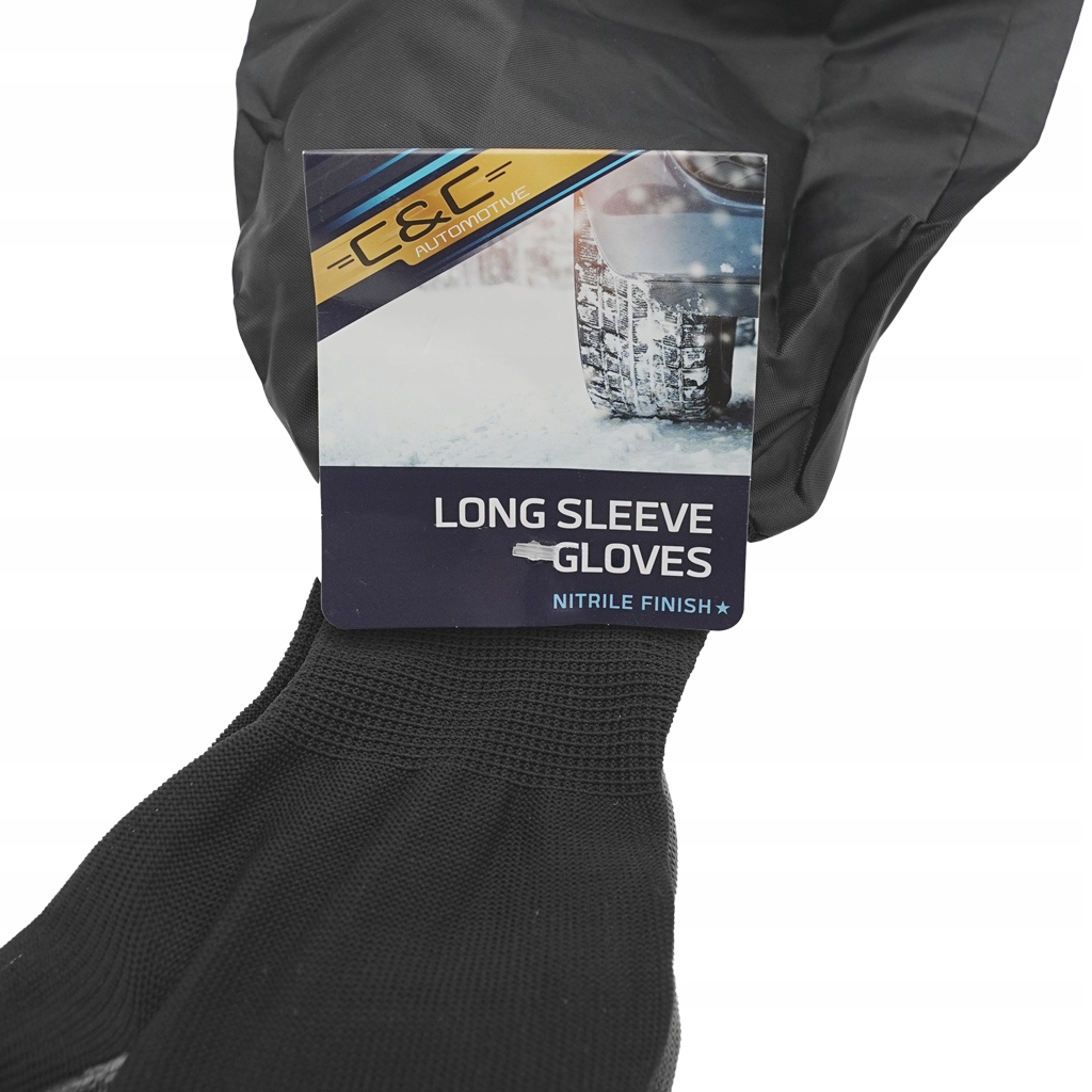 RĘKAWICE Z RĘKAWEM C&C NITRYLOWE ONE SIZE Marka Action