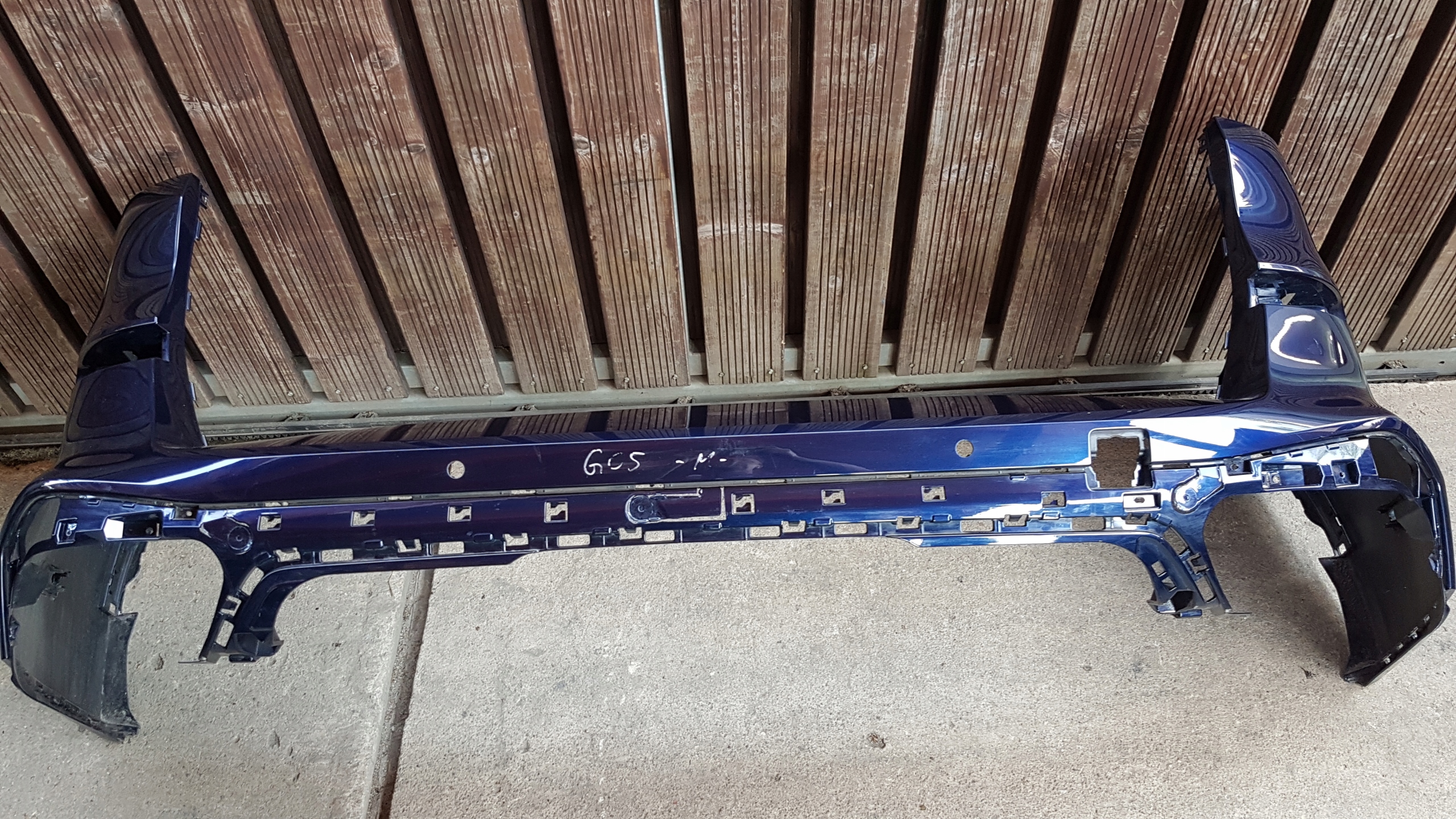 bumper rear BMW X5 G05 m-packet
