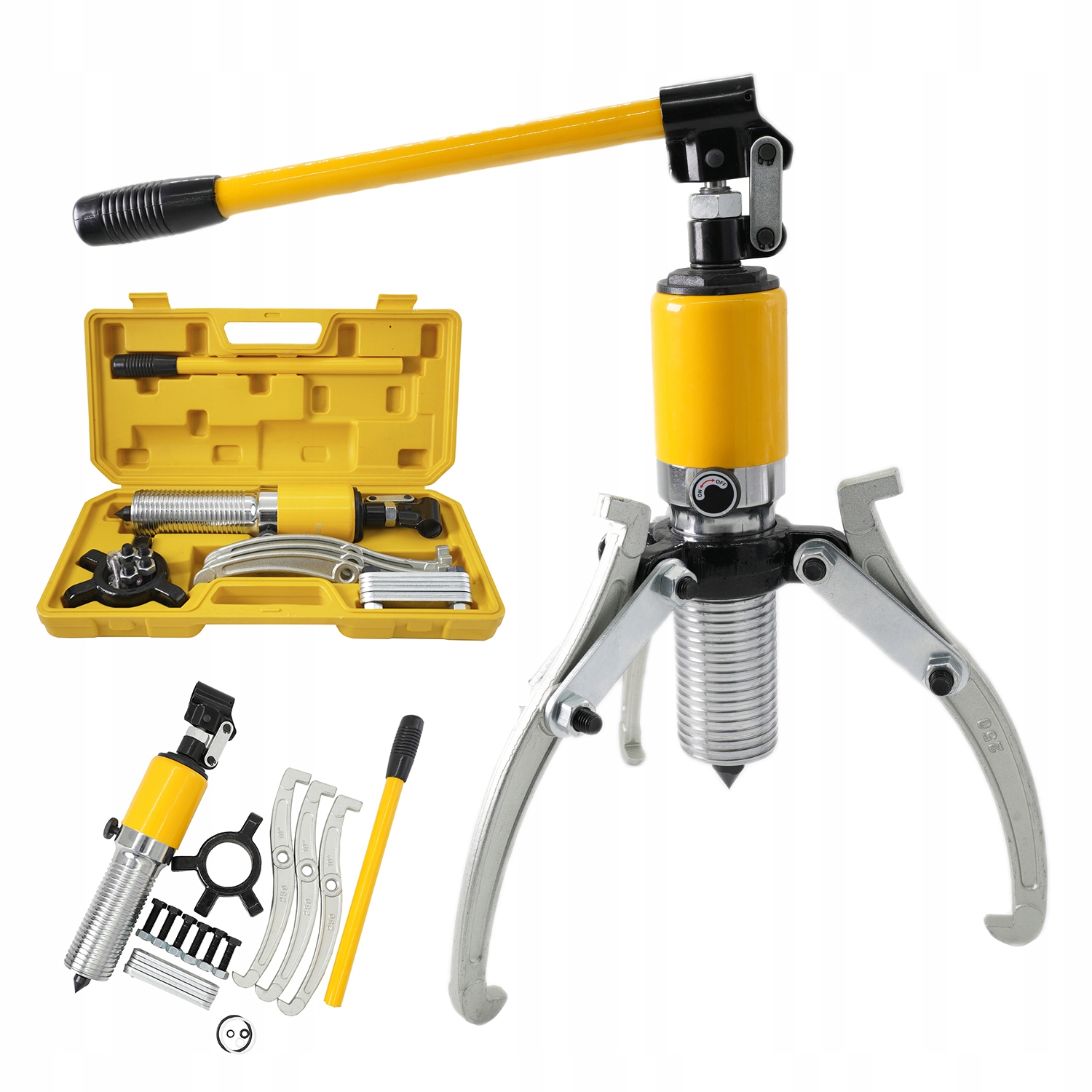 Hydraulický Sťahovák Ložísk 10T Sada Nábojov Kolies, Puzdro, Kufor MHGP1001