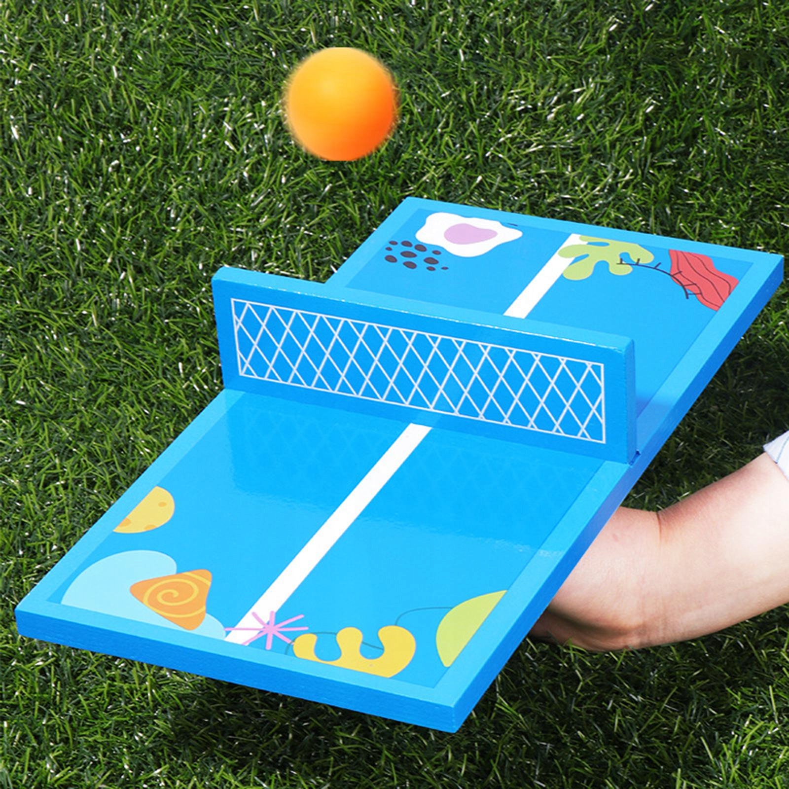 Mini stół do pingponga Przenośna gra dla Długość 32 cm