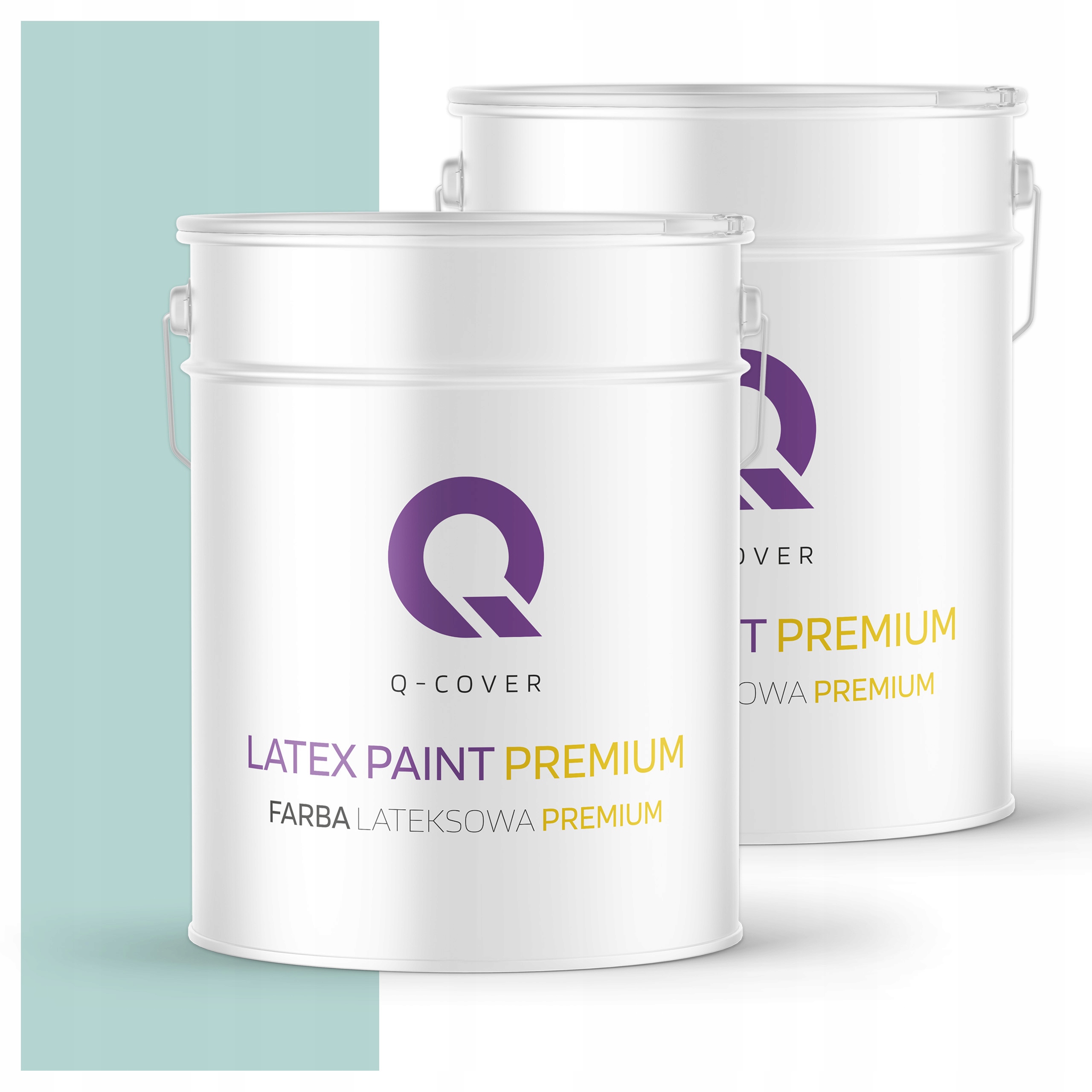 Umývateľná farba na steny stropov 10L Hlboká matná mätová svetlá