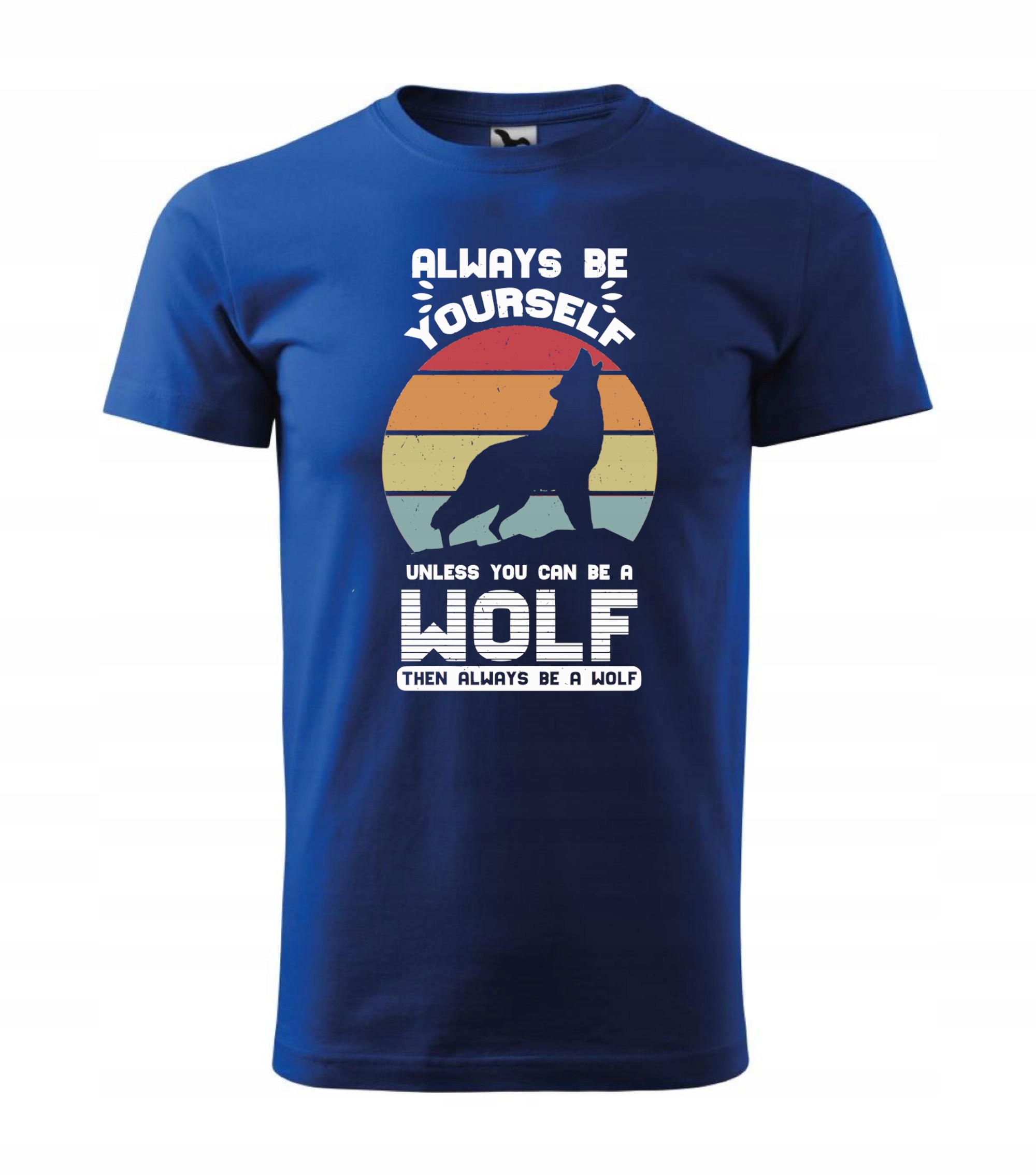 

Koszulka Z Wilkiem Wilk Wolf Męska 3XL