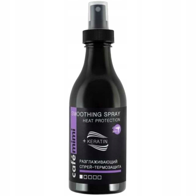 

Wygładzający Spray do Włosów Termoochronny Ochrona