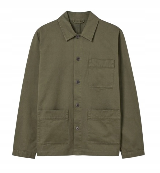 Pánská Svrchní Košile Bavlna Ask Et Khaki vel. M