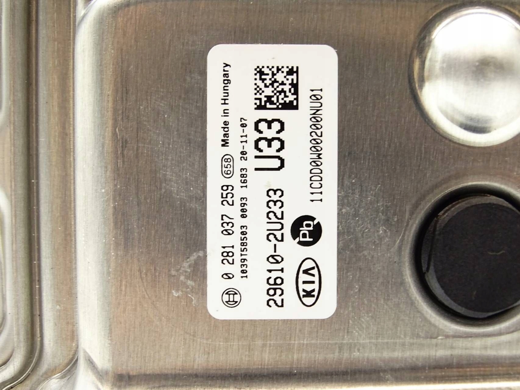 Unité de contrôle ADBLUE KIA CEED III 1.6 CRDI D4FE 29610-2U233