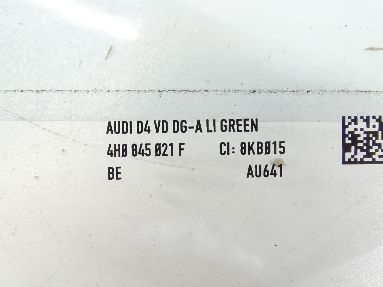 window side left left front front AUDI A8 D4 4H0845021F