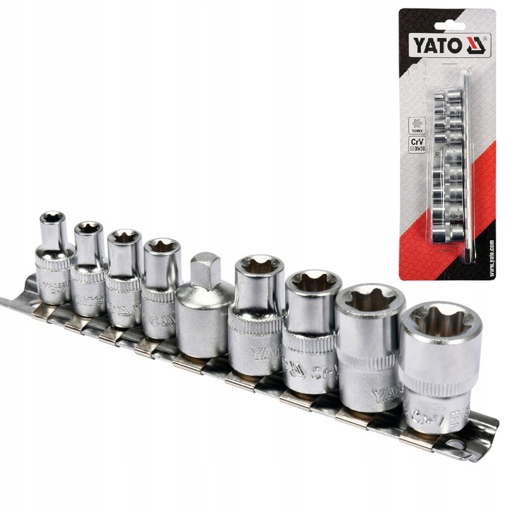 

Yato Nasadki Torx E5-E16 Yato YT-0520