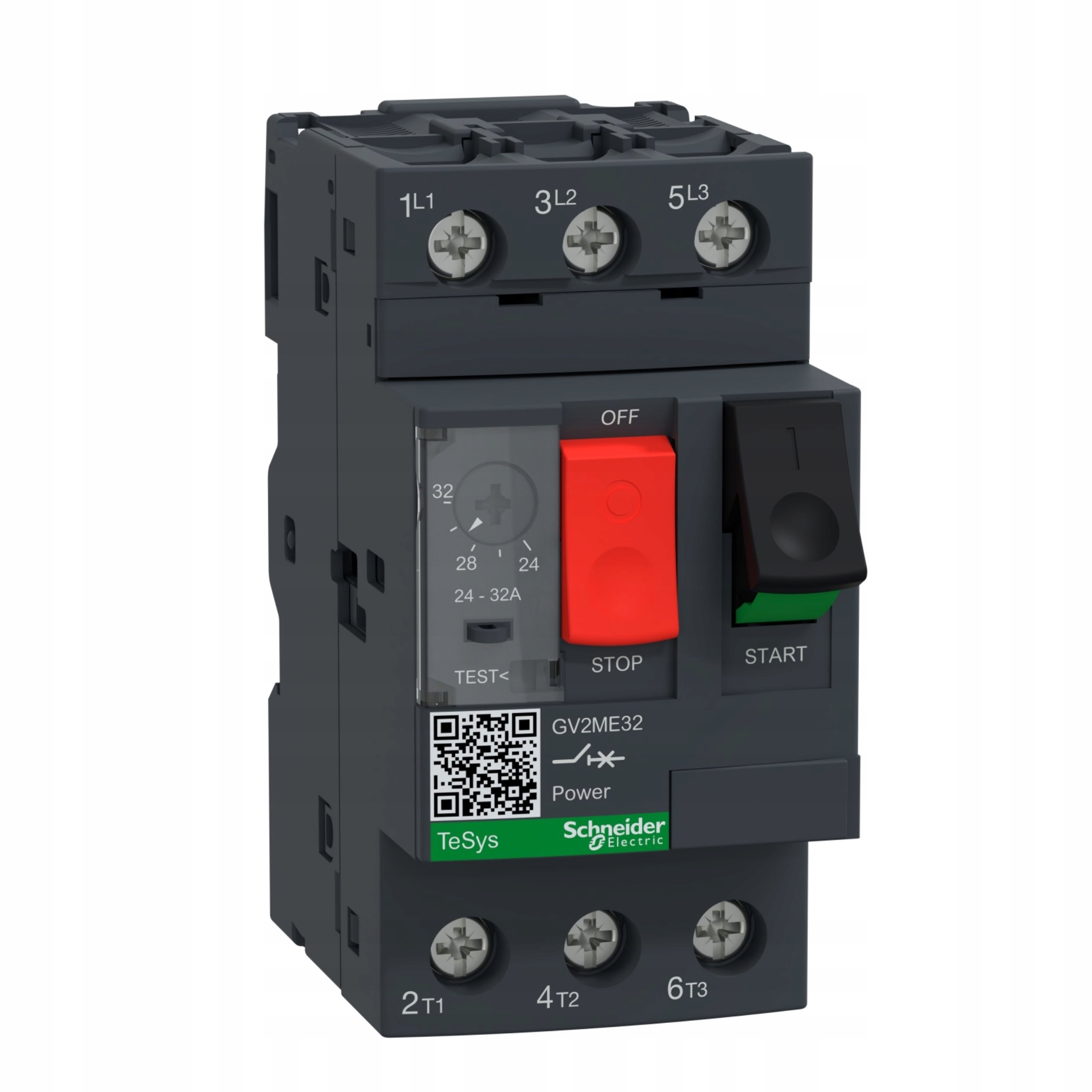 Motorový spínač s tlačidlovým pohonom GV2ME32AP Schneider Electric