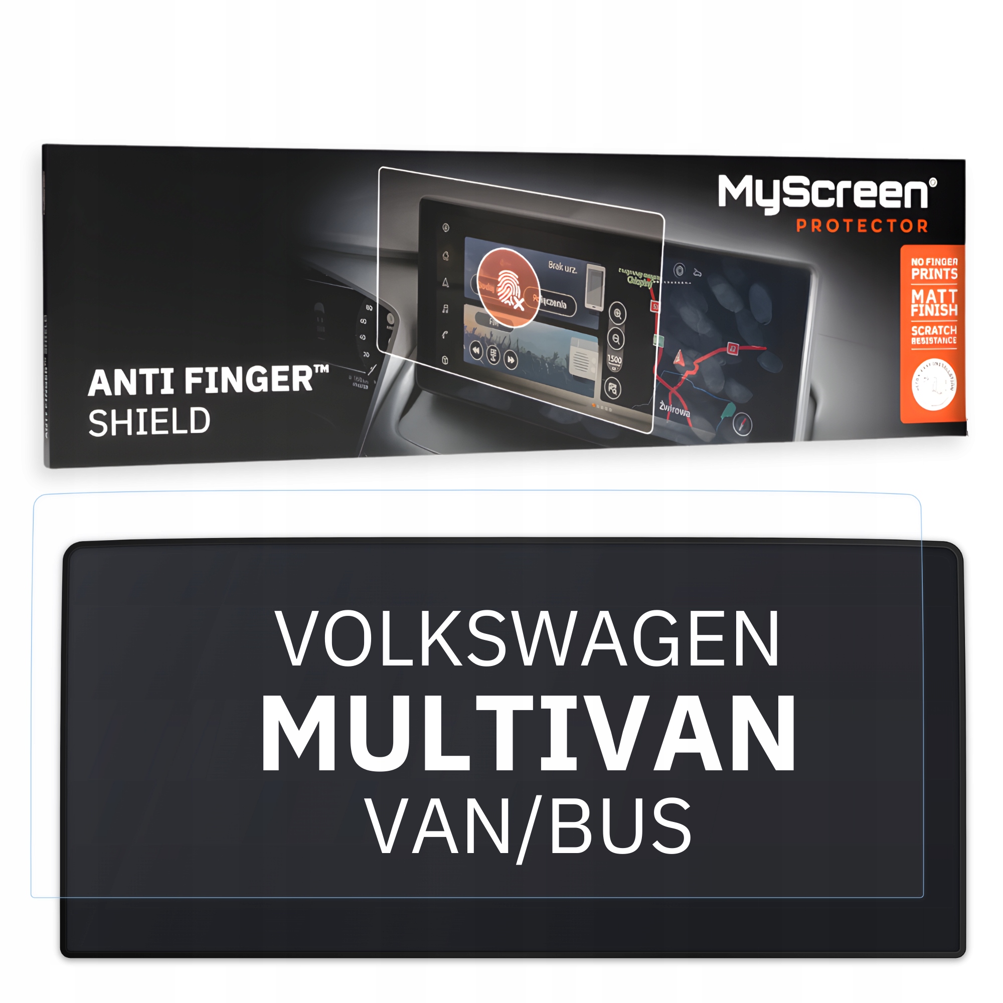 Matná fólie pro Volkswagen Multivan Van/bus 2021 10" MyScreen