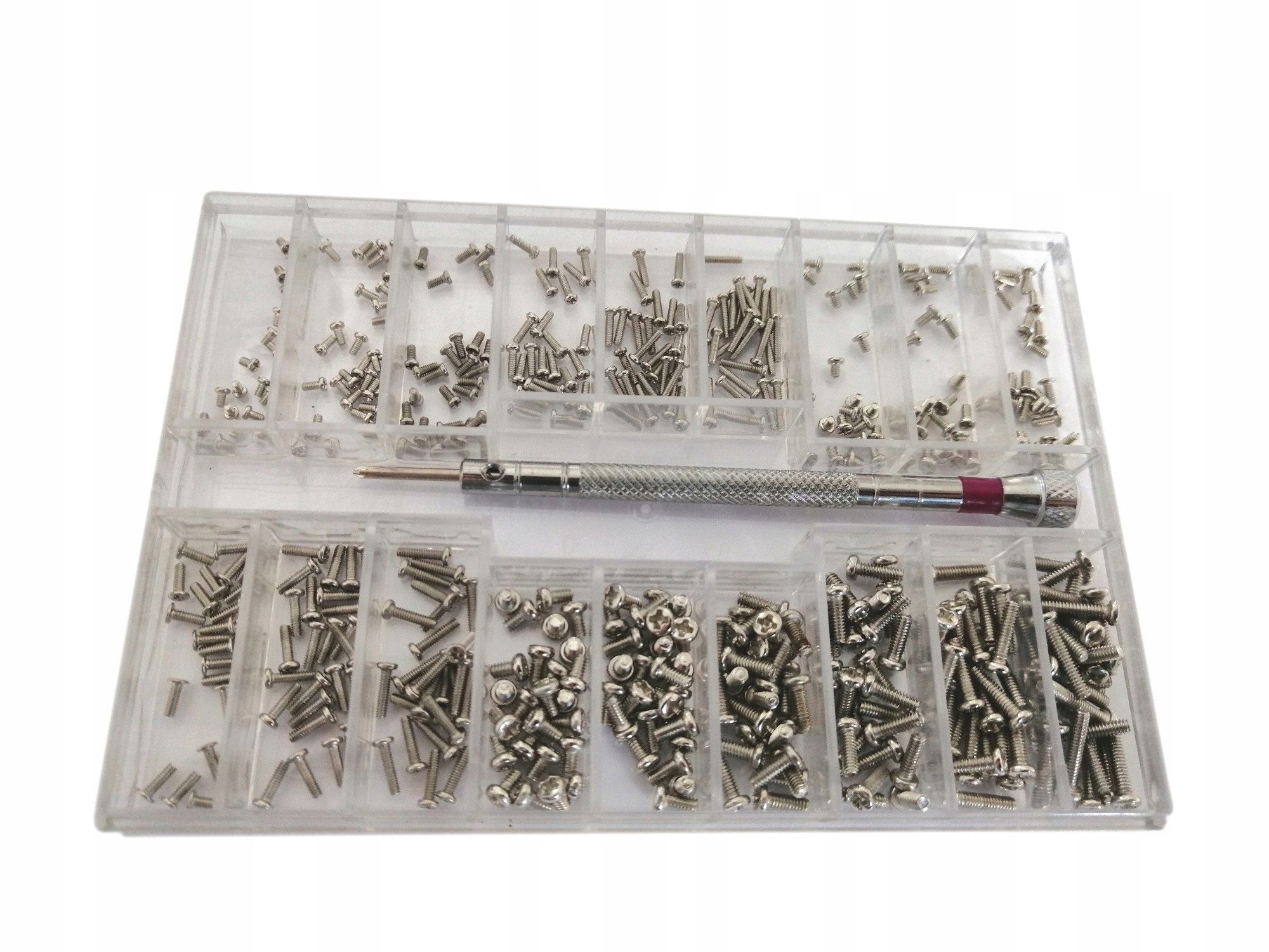 ZESTAW ŚRUB M1,2 M1,4 M2 360-SZTUK