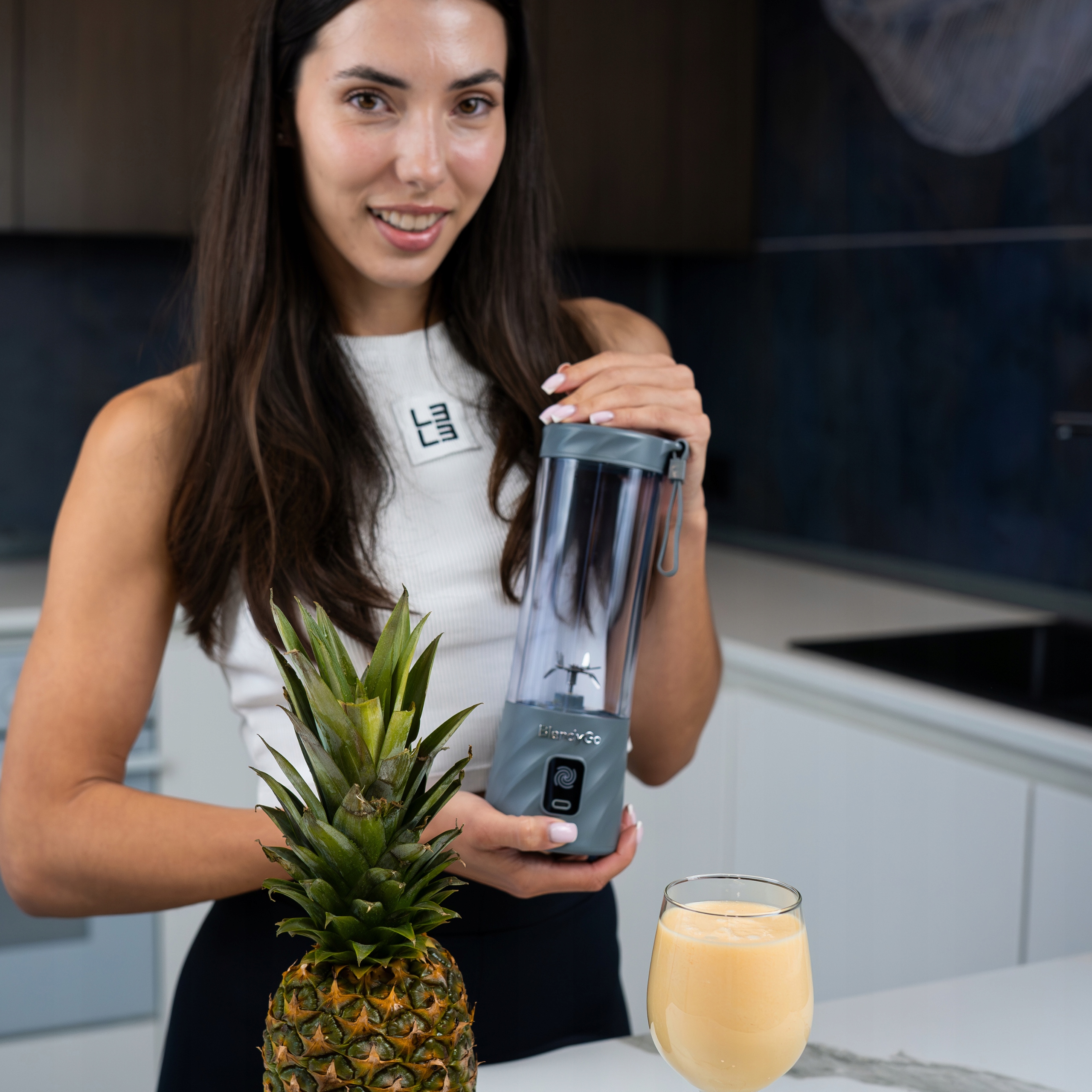 Oryginalny Blender BlendyGo 3 - Bezprzewodowy USB | Blender Nowej Generacji Waga produktu 0.6 kg