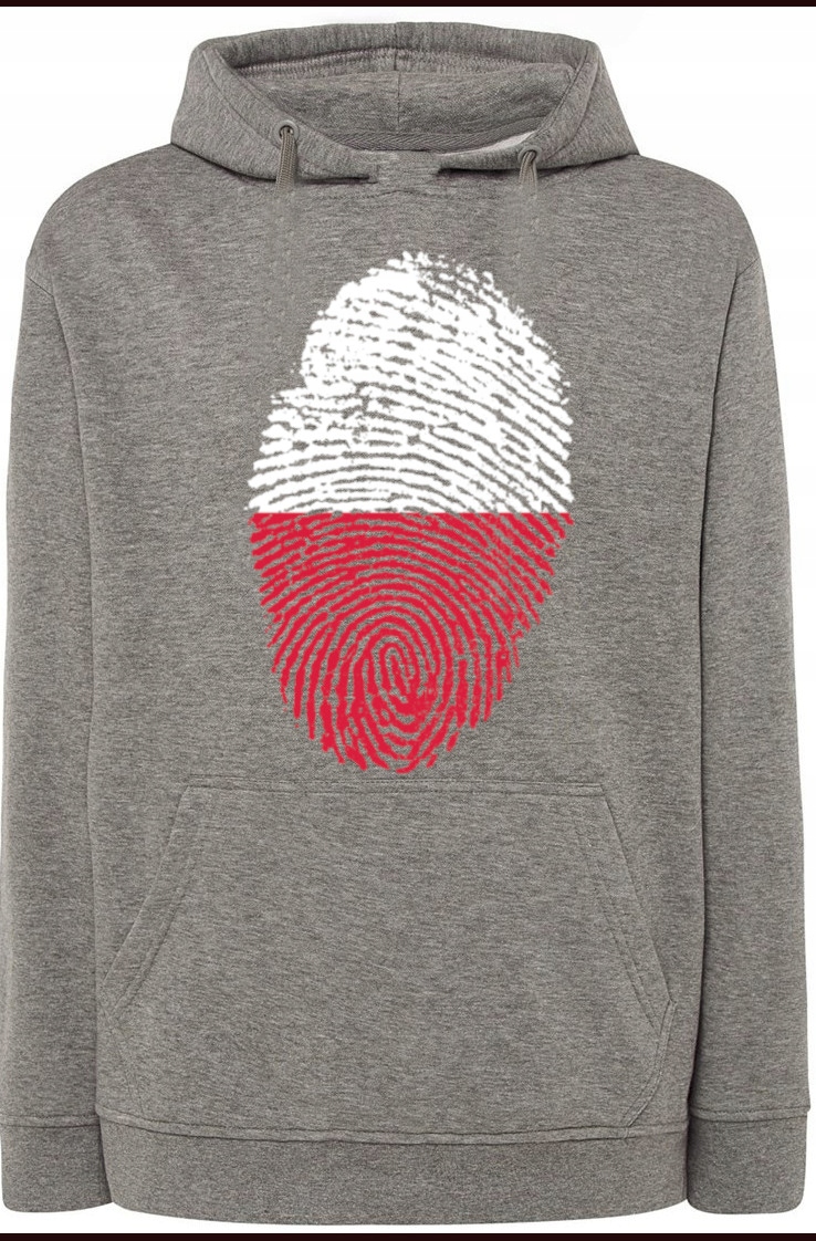 Polská vlajka mikina s kapucí vel. 5XL
